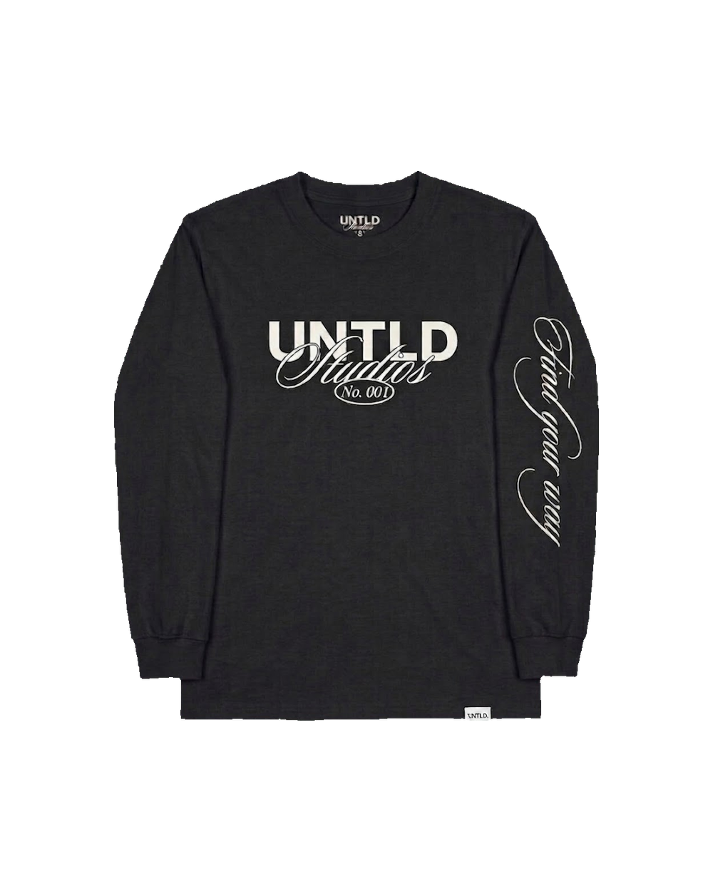 Long sleeve black, front