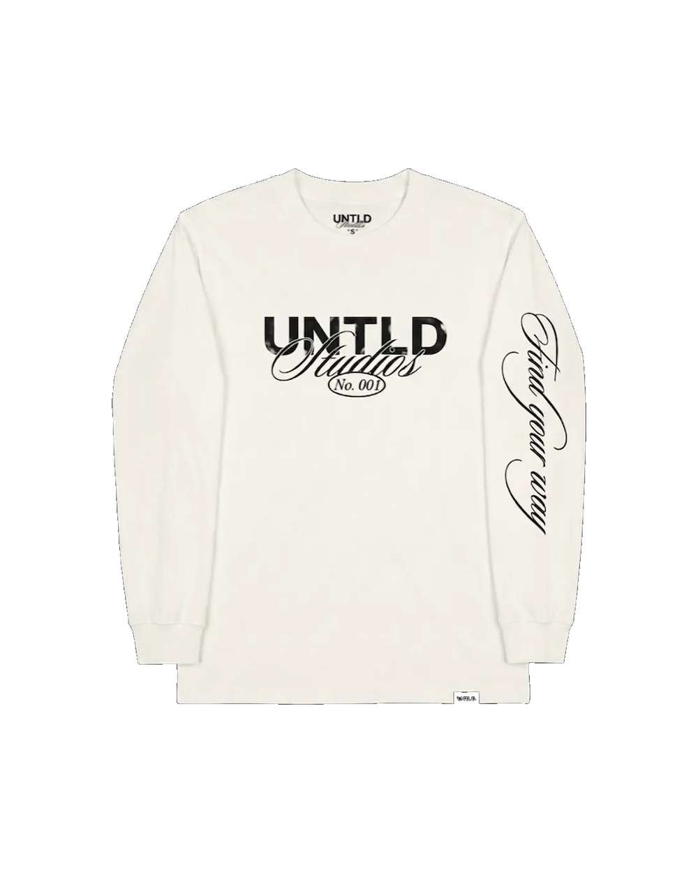 Long sleeve white, front